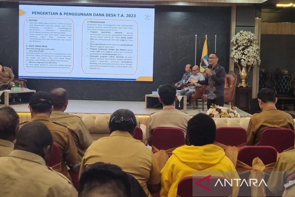 Penyaluran Dana Desa Kabupaten Manokwari Capai 89,14 Persen